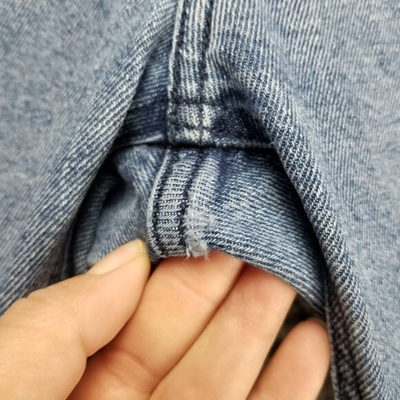 Levis Jeans Womens 28 Blue Line 8 Two Tone Stretch White Tab *Read* - Picture 4 of 16